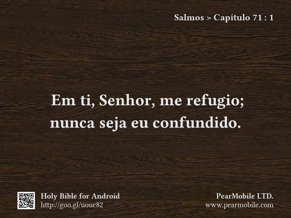Salmos, Capítulo 71:1